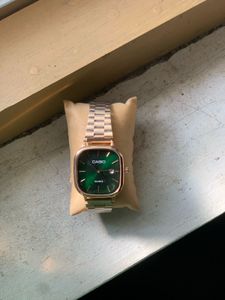Casio Green Dial Watch