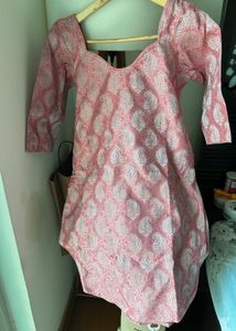Elegant Paisley Print Kurta