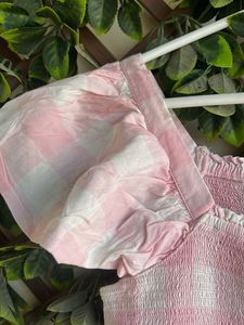 Pink Gingham Sundress