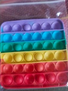 High Quality Silicon Pop It Square Shape