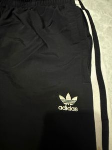 Adidas Originals Trefoil Unisex Black Track Pants