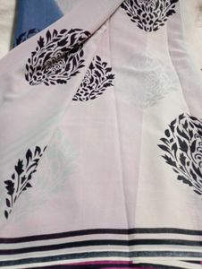 Printed Chiffon Saree