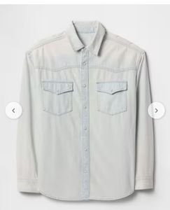 Light Wash Denim Shirt