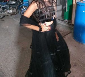 Elegant Black Lehenga Choli