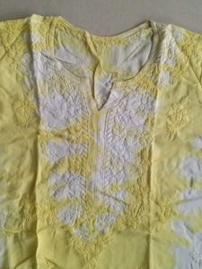 Yellow Kurti Size -XXL