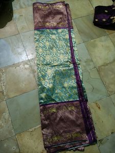 Readymade Blouse With Patuu Replica Saree