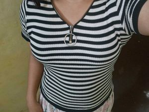 Black And White Top