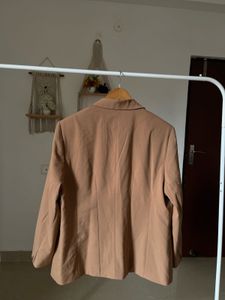 CLASSIC TAN BROWN TAILORED BLAZER