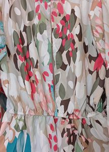 Multicolored Short Dress