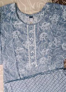 Cotton Kurta Set