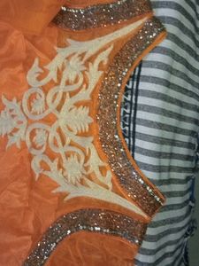 Beautiful  Party Wear  Kurti With Chuda Free