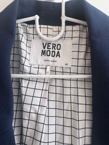 Vero Moda Navy Blue Blazer
