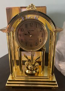 Huaba Gold Quartz Mantel Clock