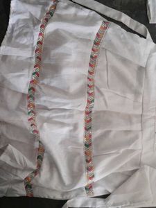White Embroidered Dress