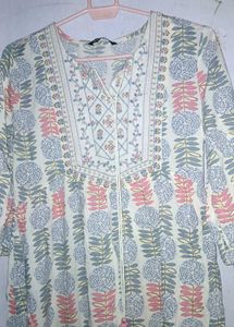 Floral Print Tunic Dress