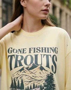 Gone Fishing Graphic Tee