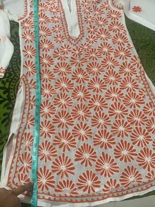 Chickankari Top With Dupatta 📌sale 199
