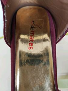 Chic Burgundy Platform Ankle Strap Heels