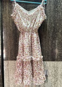 Floral Ruffle Tiered Dress