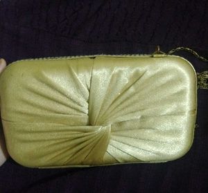Elegant Golden Clutch