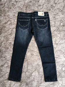 Dark Blue Denim Jeans