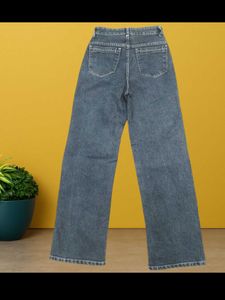 Women Grey Straight Size 26 (N-99)