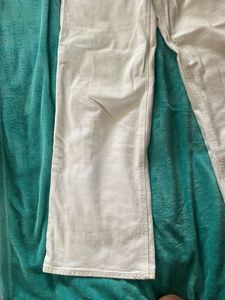 H&amp;M White Jeans