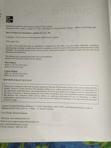 CAT Quantitative Aptitude Book