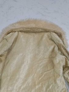 Vintage Style Faux Fur Collar Coat