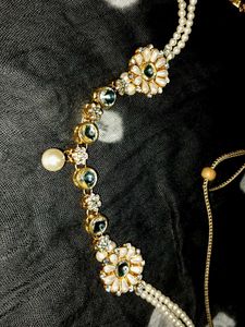 white pearl Jewellery Set