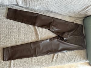 Faux Leather Pants - Never Worn