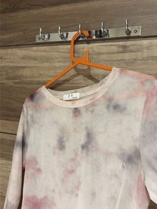 Tie-Dye Long Sleeve Top