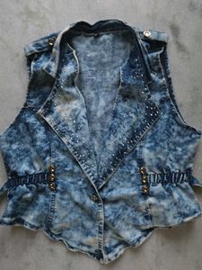 Denim Vest - Stylish Layering!