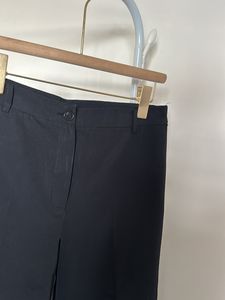 Black Straight Formal Pants