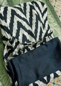 Elegant Printed Anarkali Kurta Set