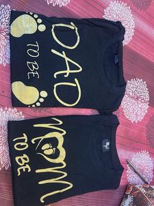 Mom Dad To Be Tshirt