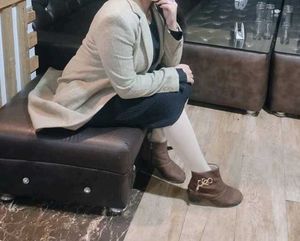Tan Duster Coat with Black Inner