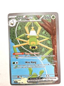 Pokemon EX Cards - Gyarados, Spidops, Toedscruel