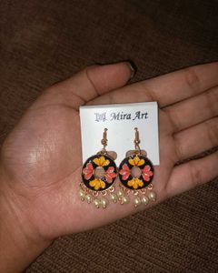 Mira Art Earrings