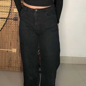 Classic Black Denim Jeans