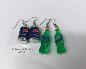 Set Of 2 Canned Bottle Earrings