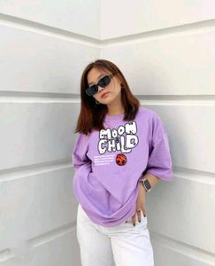 Lilac Moon Child Graphic Tee