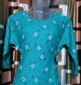 New Seagreen Color Kurta Pack Of 1