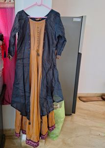 Long Kurti With Jacket