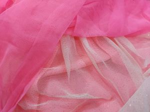 H&amp;M Pink Glittery Tulle Skirt