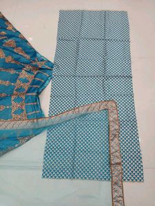 Printed Crepe Lehenga Choli With Net Dupatta