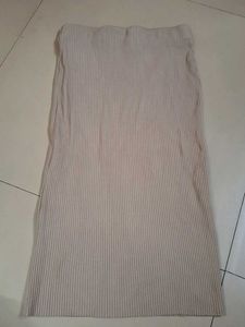Ribbed Mini Skirt