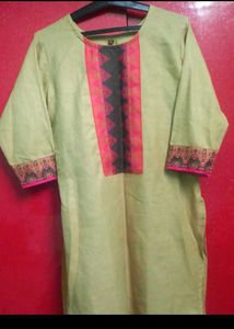 Sandle Color Kurta Set