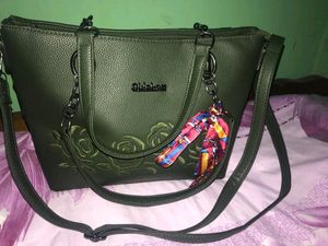 Stylish Green Handbag