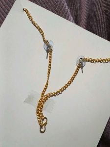 Anokhi K Jewellers Gold Necklace Set